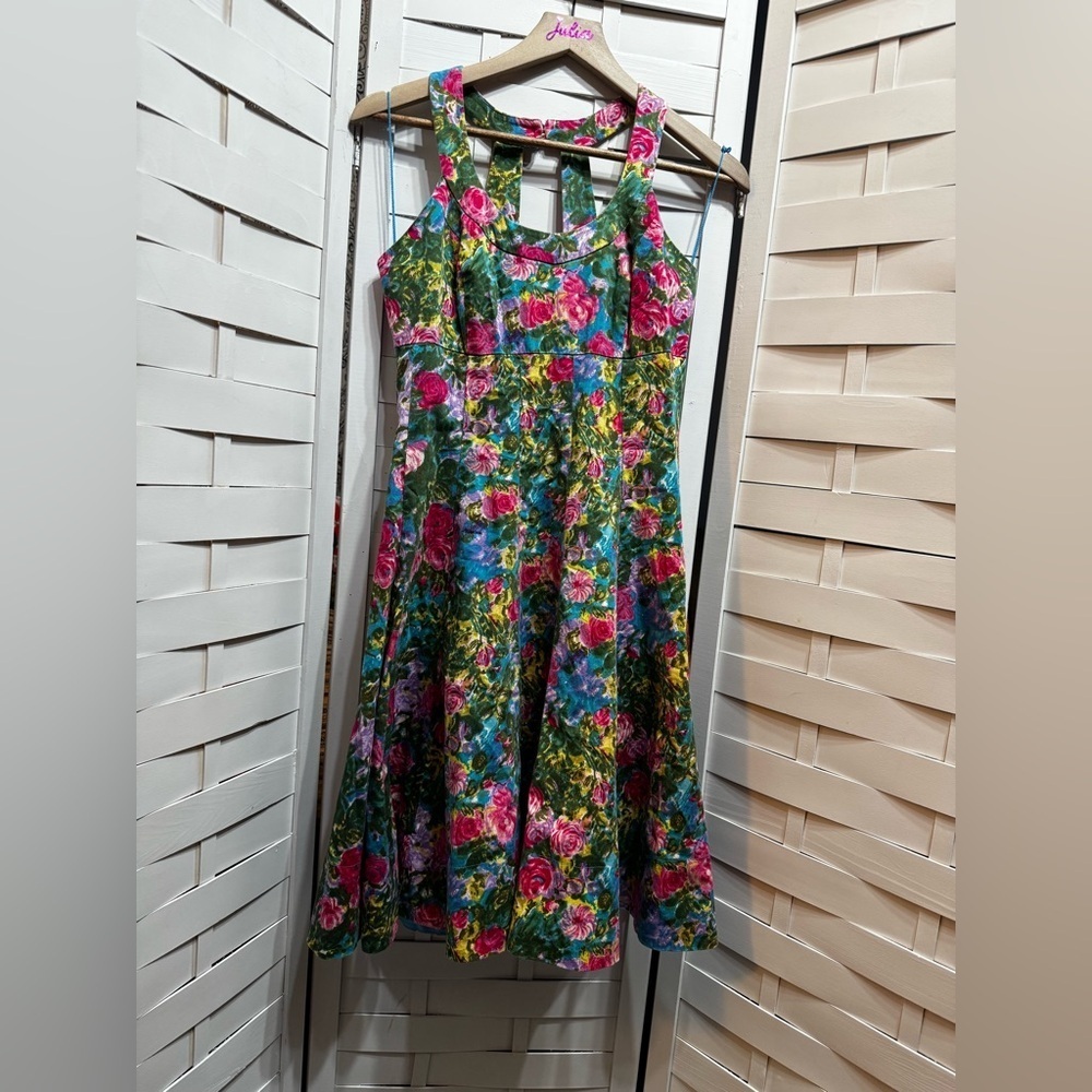 London Times Vintage Floral Maiden Dress